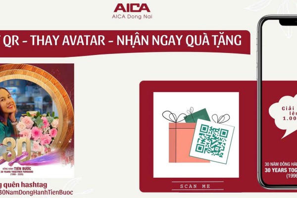 PHÁT ĐỘNG CHƯƠNG TRÌNH “ĐỔI AVATAR – 30 NĂM AICA ĐỒNG NAI” PHÁT ĐỘNG CHƯƠNG TRÌNH “ĐỔI AVATAR – 30 NĂM AICA ĐỒNG NAI”