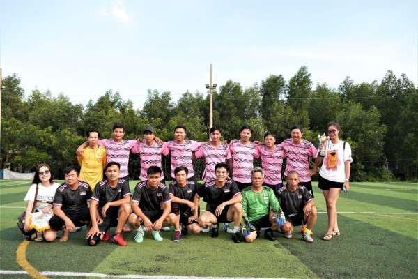 Giải bóng đá giao lưu ở AICA Đồng Nai