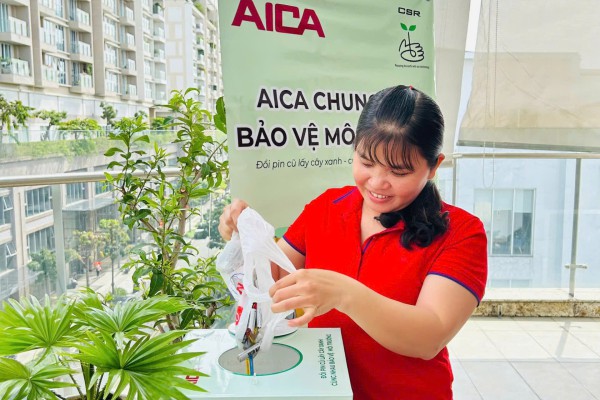 Đổi Pin cũ lấy cây xanh - Cùng nhau bảo vệ môi trường
